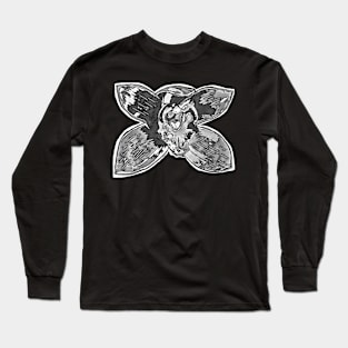 Sketched Orchid Long Sleeve T-Shirt